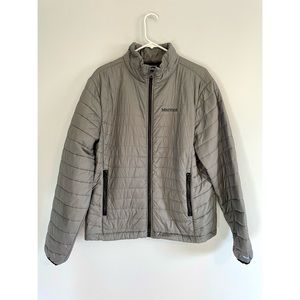 MARMOT gray puffer jacket